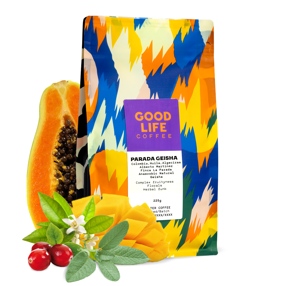 Specialty coffee Good Life Coffee Kolumbie LA PARADA GEISHA