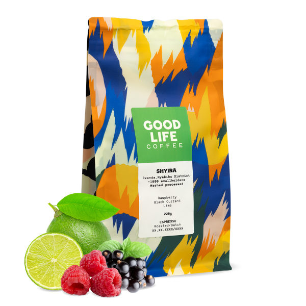 Specialty coffee Good Life Coffee Rwanda SHYIRA HONEY - espresso