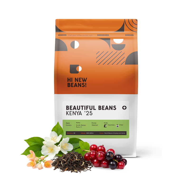 Specialty coffee Hi New Beans! Kenya KINYANJUI - BEAUTIFULBEANS