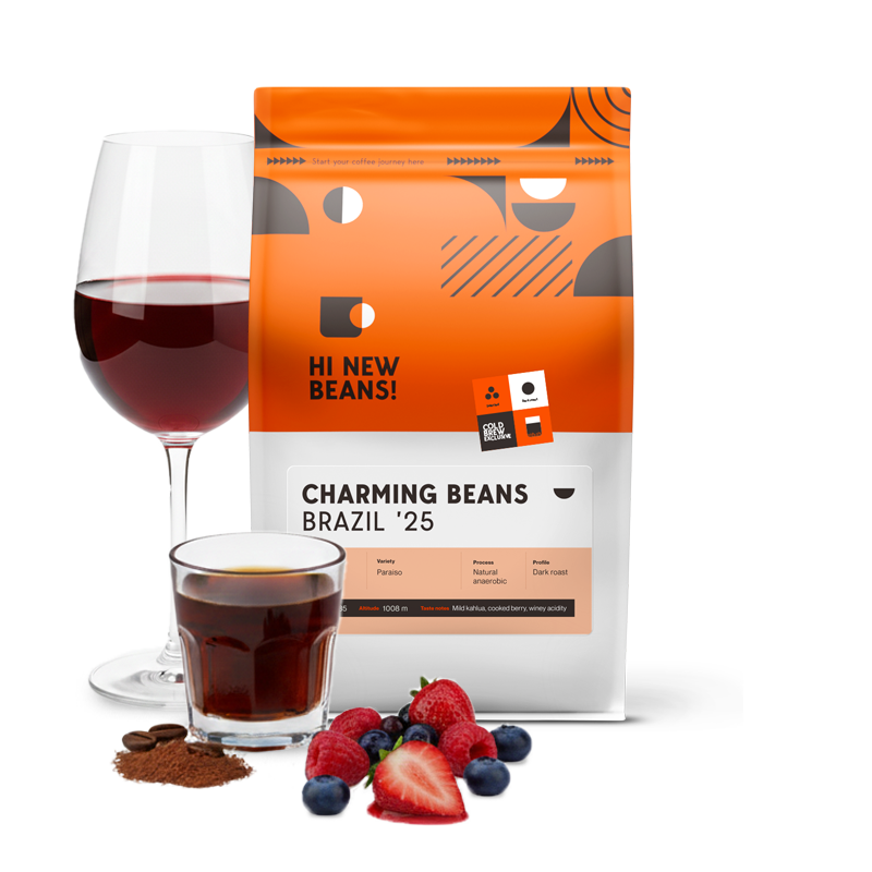 Specialty coffee Hi New Beans! Brazil JOÃO MARCOS BOTELHO - CHARMING BEANS