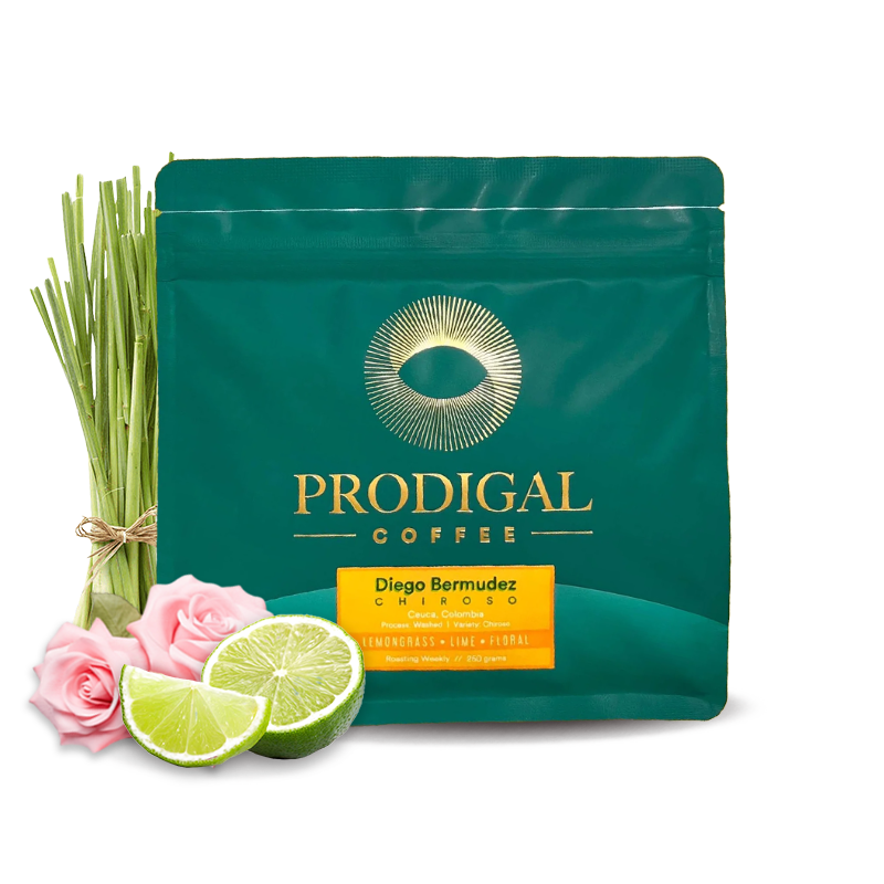 Specialty coffee Prodigal Coffee Colombia DIEGO BERMUDEZ CHIROSO