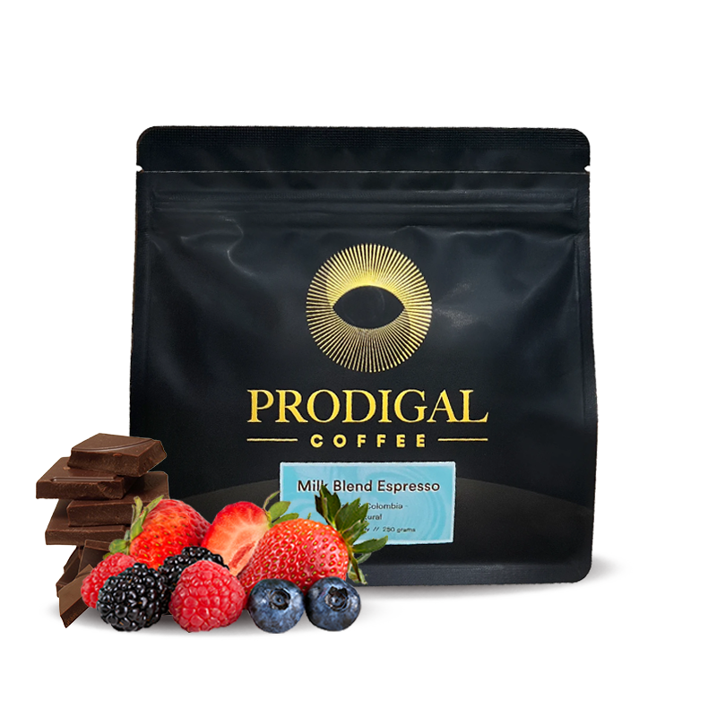 Specialty coffee Prodigal Coffee MILK ESPRESSO BLEND 3/25