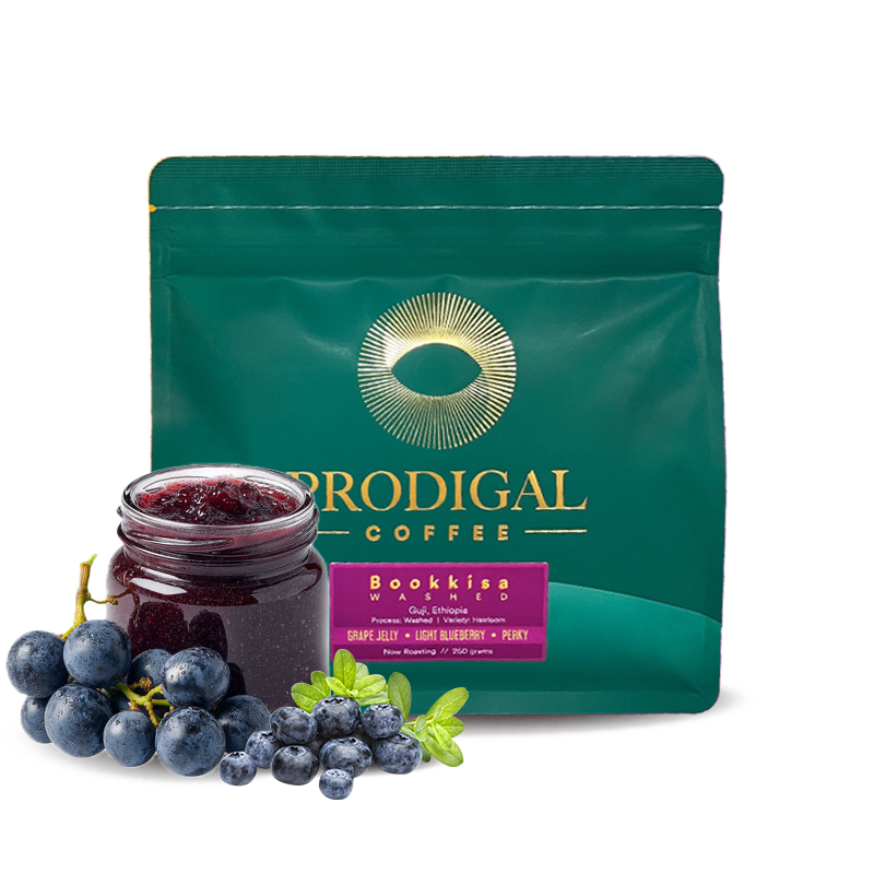 Specialty coffee Prodigal Coffee Ethiopia BOOKKISA