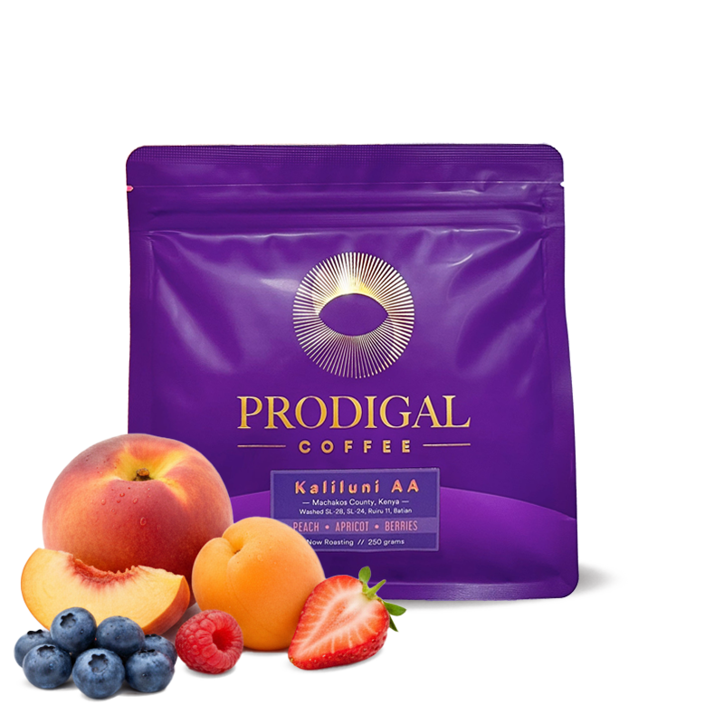 Specialty coffee Prodigal Coffee Kenya KALILUNI AA