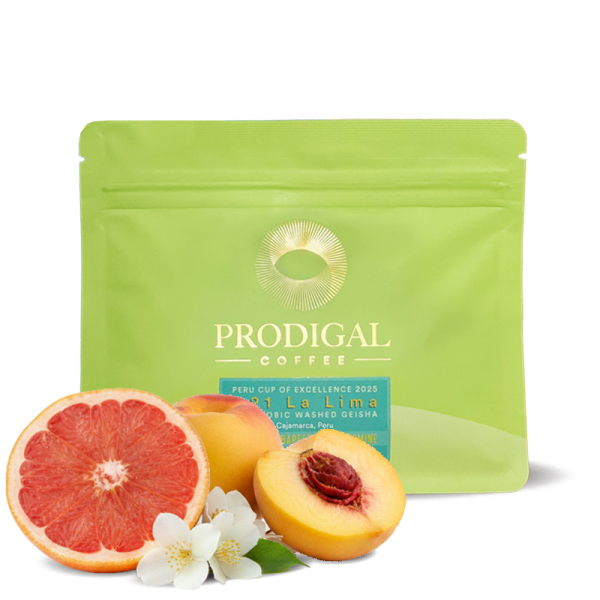 Specialty coffee Prodigal Coffee Peru LA LIMA GEISHA - Cup of Excellence #21 - 150g