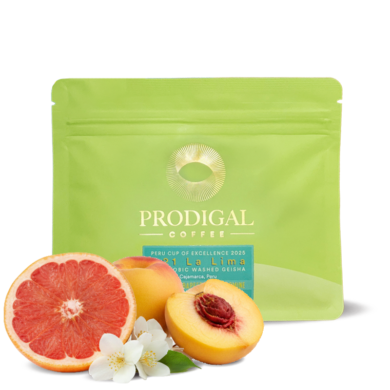 Specialty coffee Prodigal Coffee Peru LA LIMA GEISHA - Cup of Excellence #21 - 150g