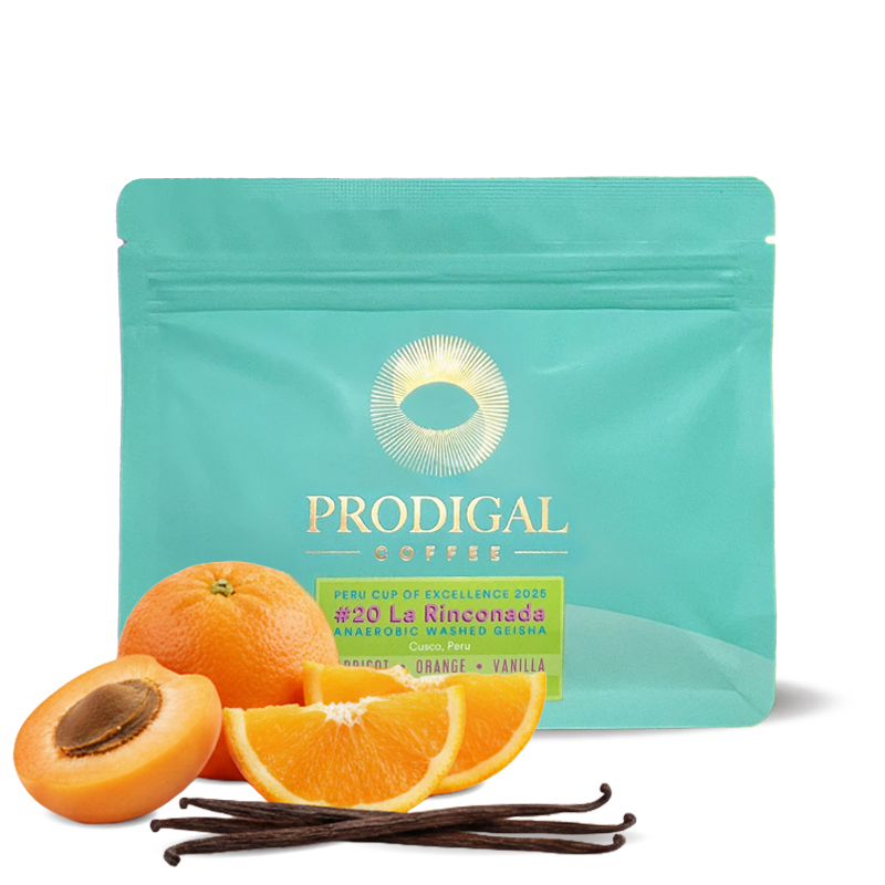 Specialty coffee Prodigal Coffee Peru LA RINCONADA GEISHA - Cup of Excellence #20 - 150g