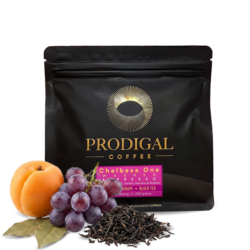 Specialty coffee Prodigal Coffee Ethiopia CHELBESA ONE - espresso