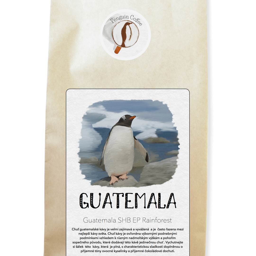 Specialty coffee Penguin Coffee Guatemala SHB EP Rainforest