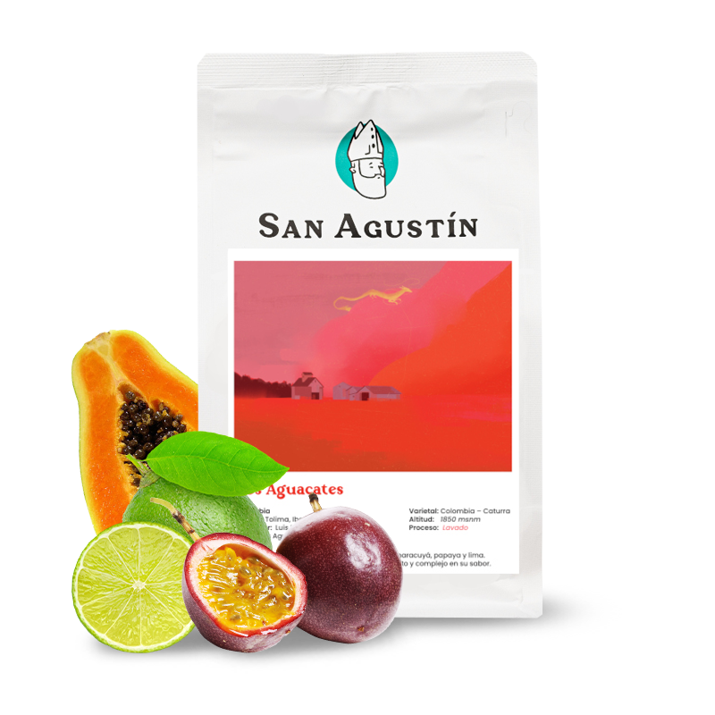 Specialty coffee San Agustín Colombia LOS AQUACATES - 1000g