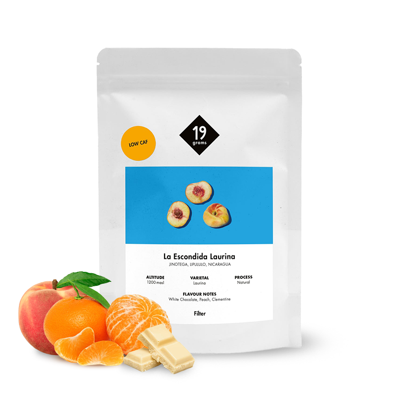 Specialty coffee 19grams coffee Nicaragua LA ESCONDIDA - LIMONCILLO - low caf