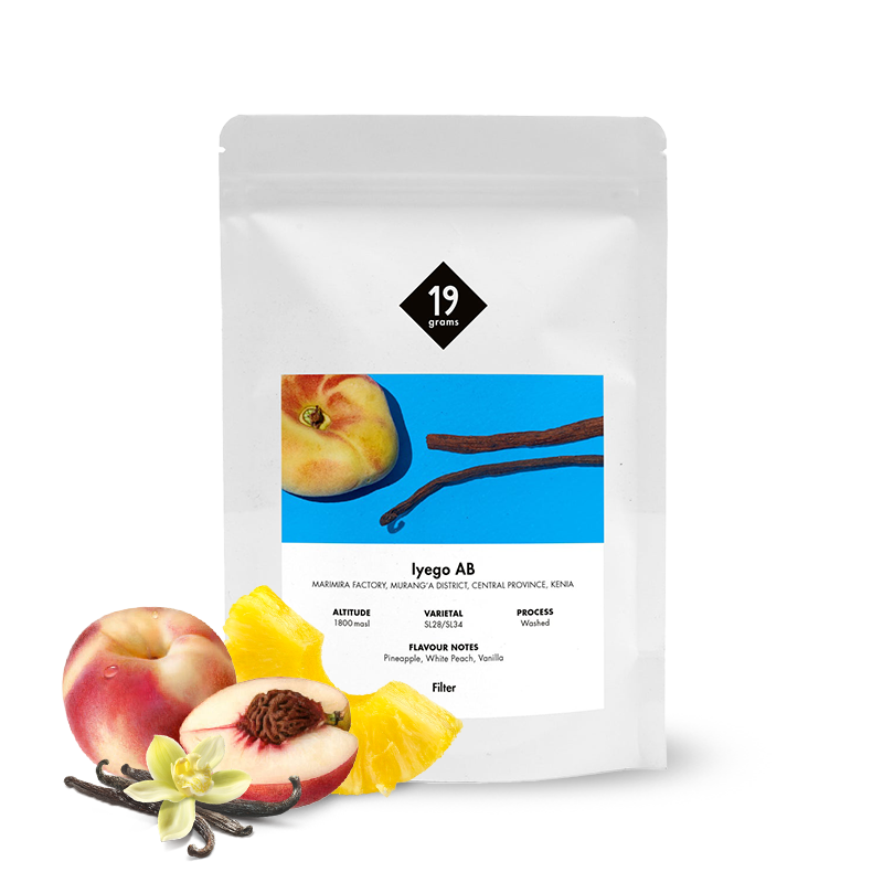 Specialty coffee 19grams coffee Kenya IYEGO AB - filter