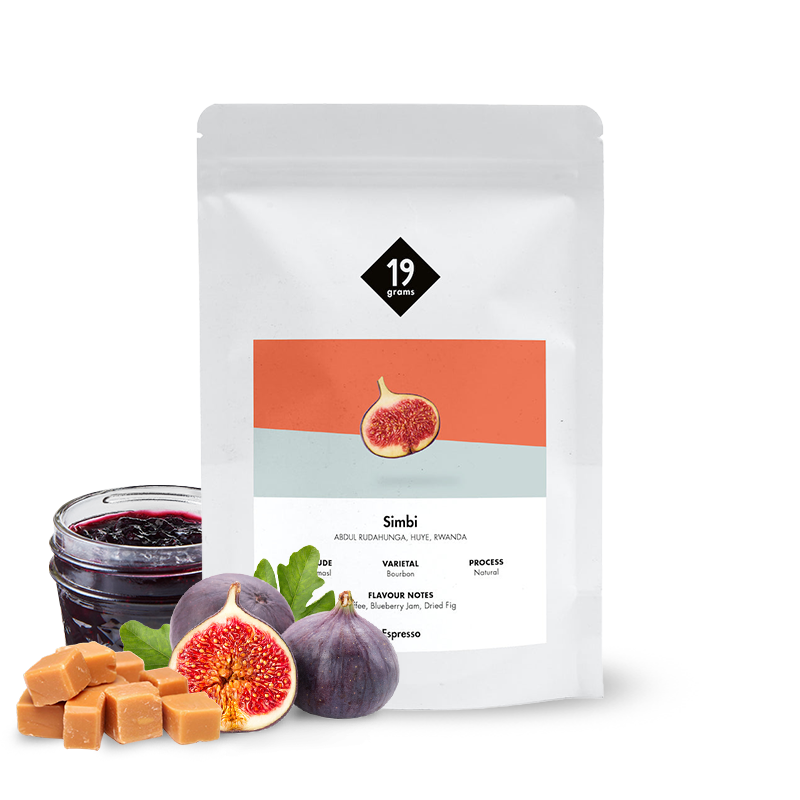 Specialty coffee 19grams coffee Rwanda SIMBI NATURAL 2022