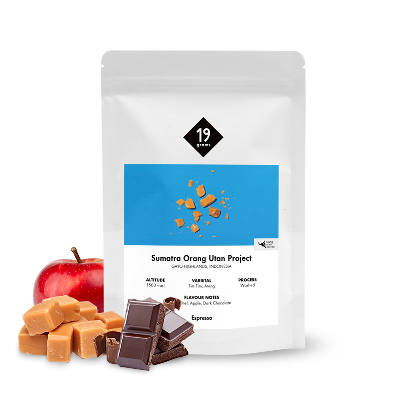 Specialty coffee 19grams coffee Indonesia SUMATRA ORANG UTAN