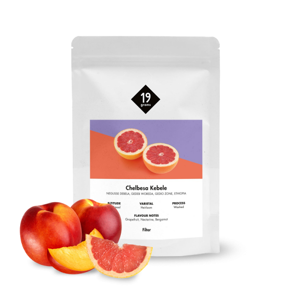 Specialty coffee 19grams coffee Ethiopia CHELBESA KEBELE