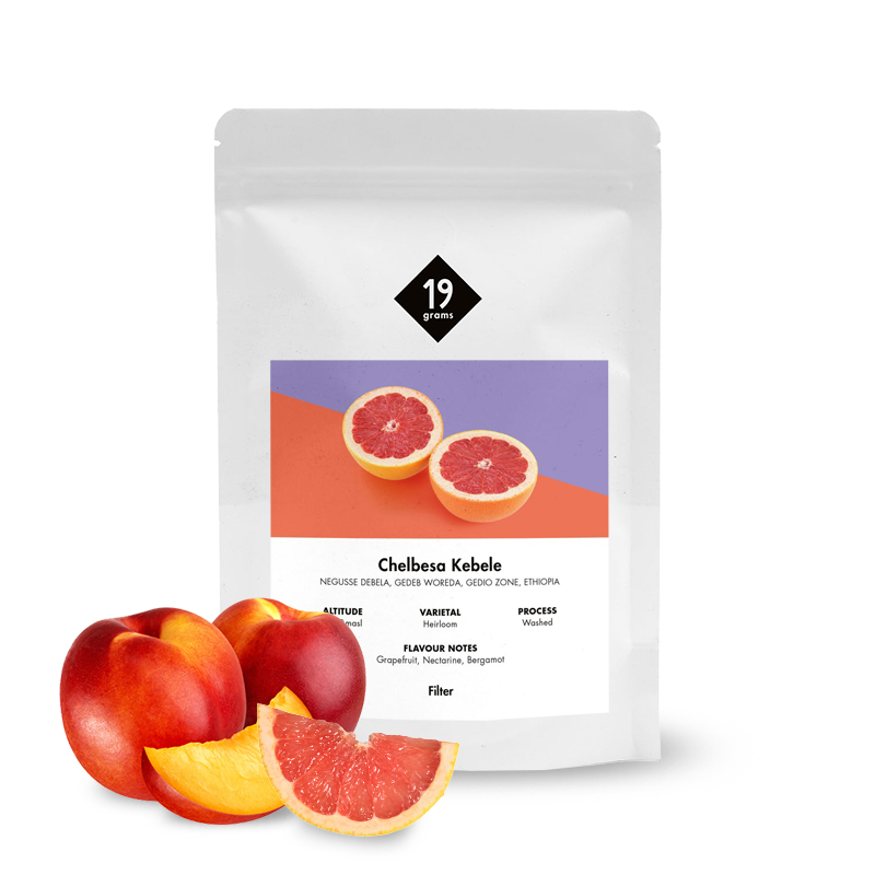 Specialty coffee 19grams coffee Ethiopia CHELBESA KEBELE