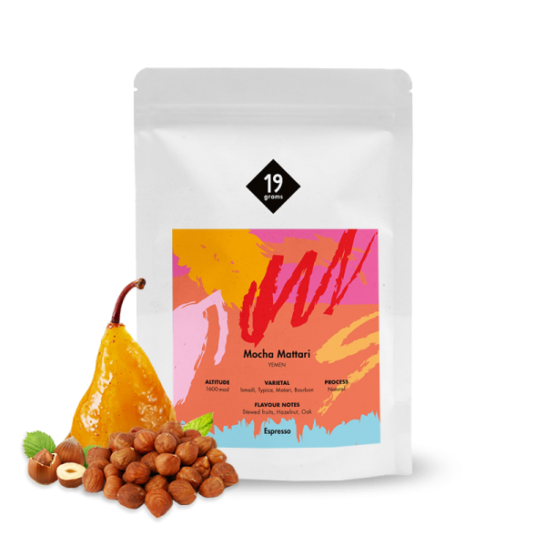 Specialty coffee 19grams coffee Yemen MOCHA MATTARI