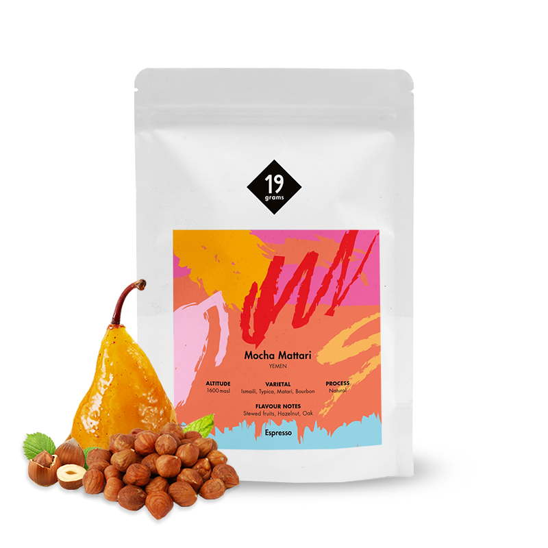 Specialty coffee 19grams coffee Yemen MOCHA MATTARI