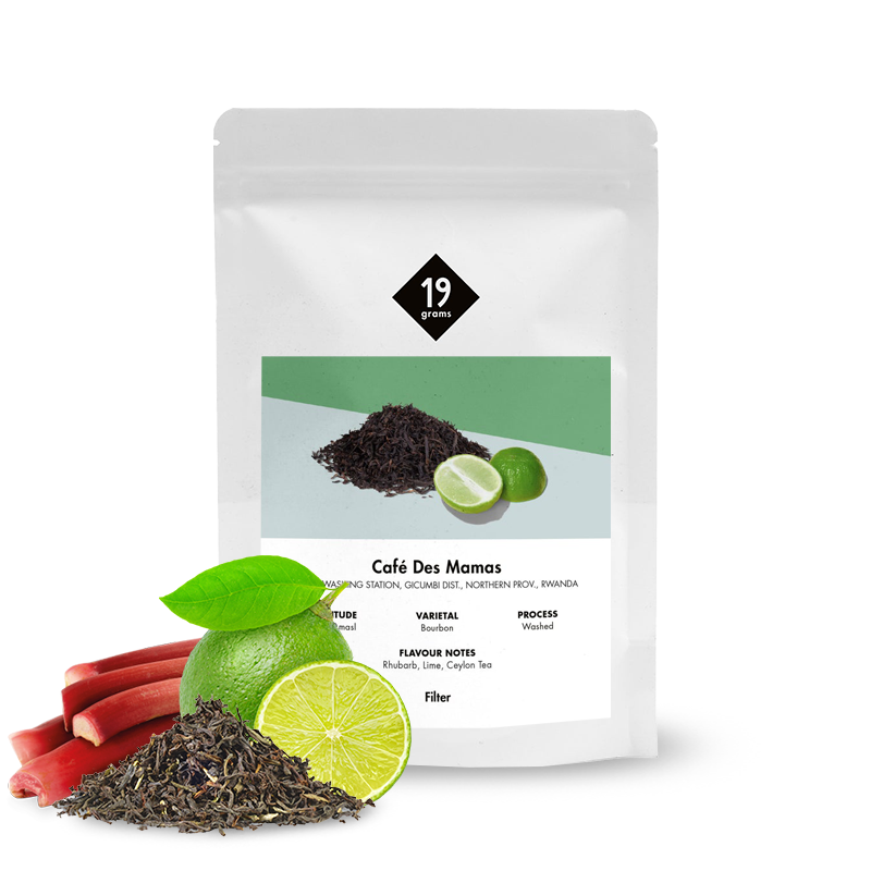 Specialty coffee 19grams coffee Rwanda CAFÉ DES MAMAS
