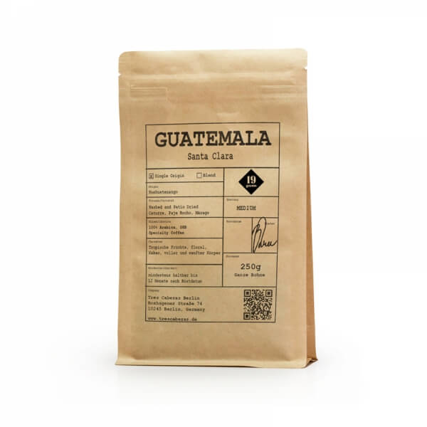 Specialty coffee 19grams coffee Guatemala SANTA CLARA - vyprodej