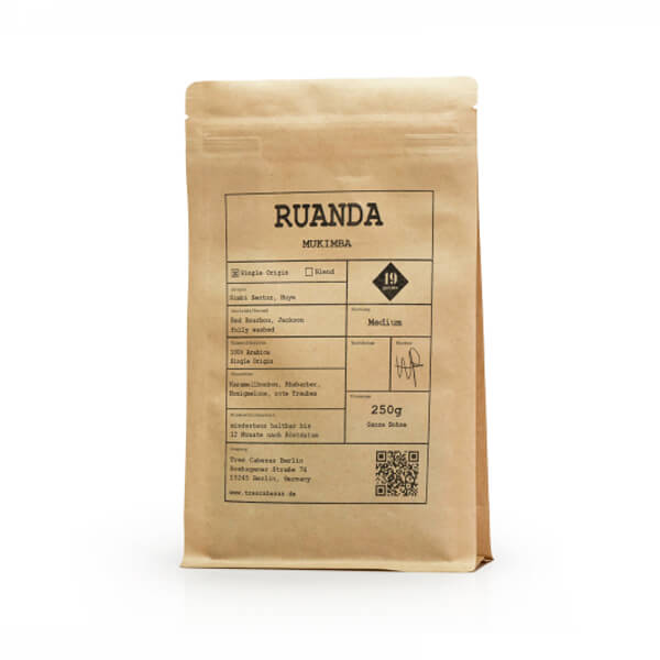Specialty coffee 19grams coffee Rwanda MUKIMBA