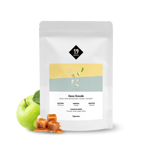 Specialty coffee 19grams coffee Colombia LLANO GRANDE