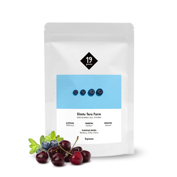 Specialty coffee 19grams coffee Ethiopia DIMTU TERO