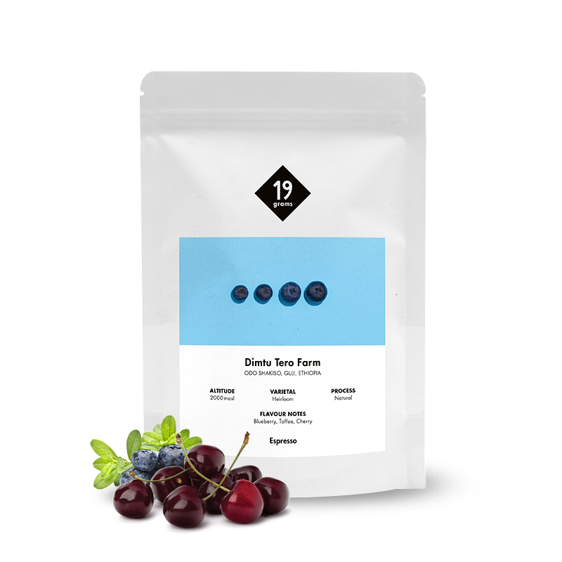 Specialty coffee 19grams coffee Ethiopia DIMTU TERO