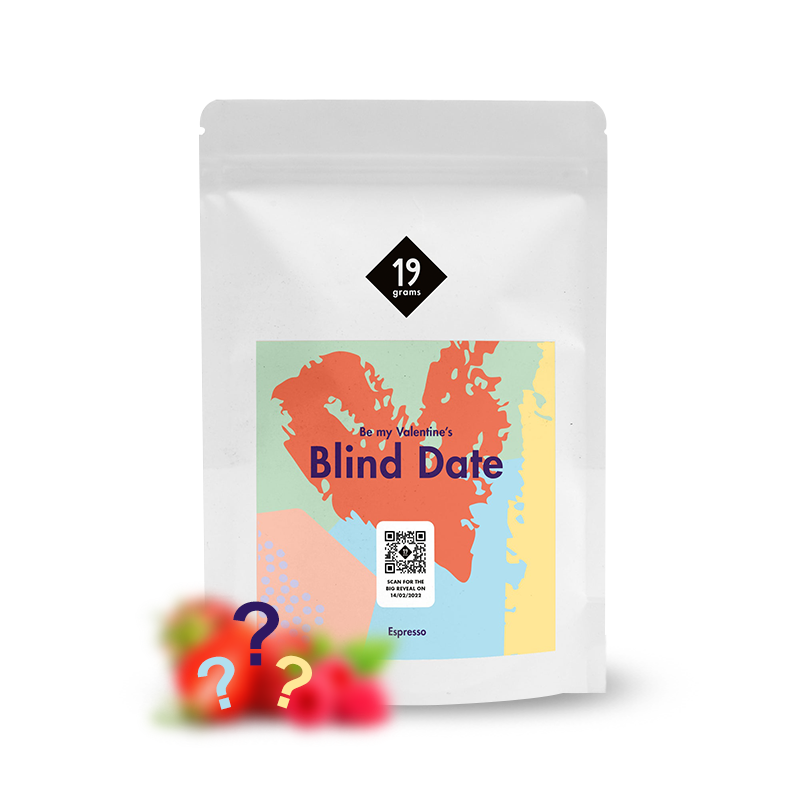 Specialty coffee 19grams coffee BLIND DATE - Valentine's surprise