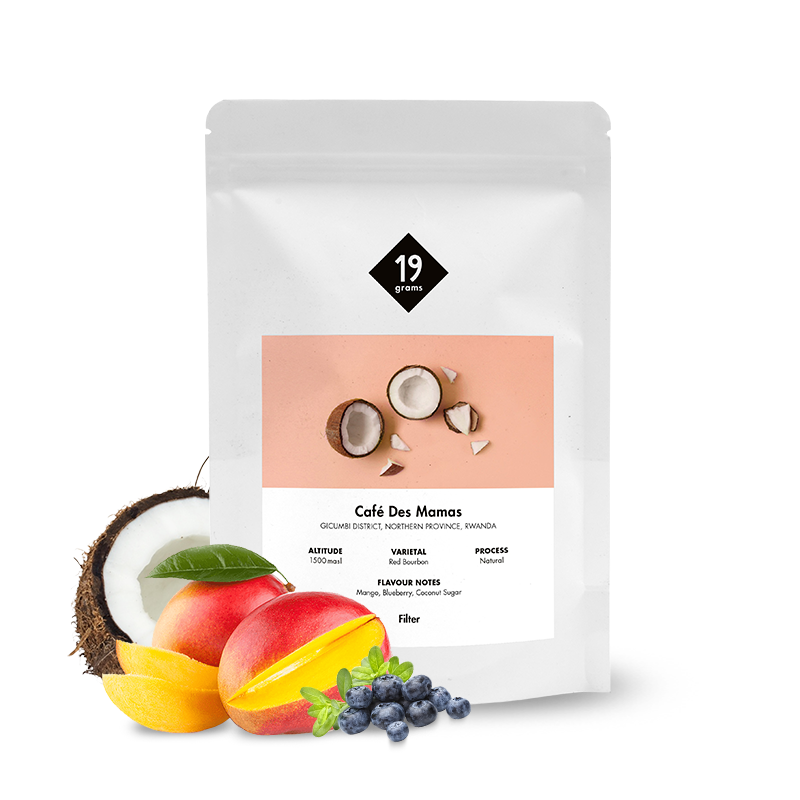 Specialty coffee 19grams coffee Rwanda CAFÉ DES MAMAS 2022