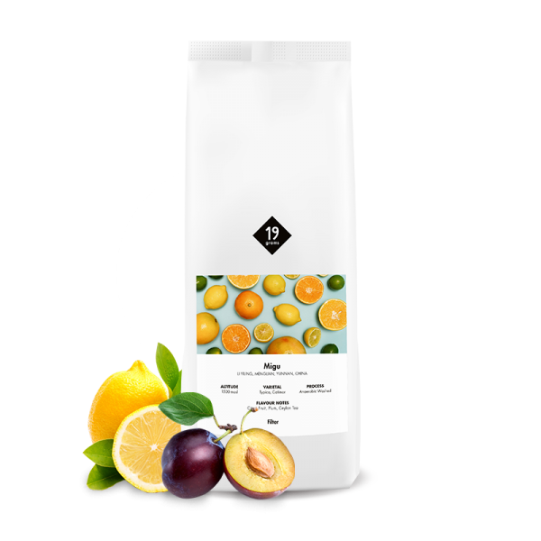Specialty coffee 19grams coffee China MIGU - 1000g