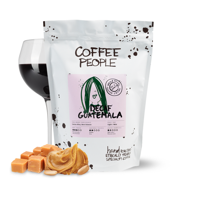 Specialty coffee Coffee People Guatemala LOMAS ALTAS - decaffeinated