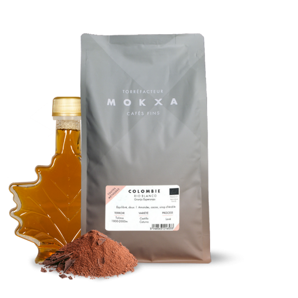 Specialty coffee Café Mokxa Colombia RIO BLANCO BIO