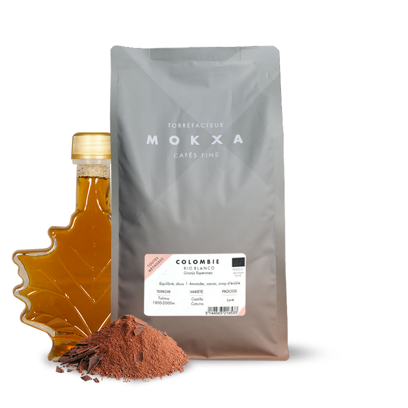 Specialty coffee Café Mokxa Colombia RIO BLANCO BIO