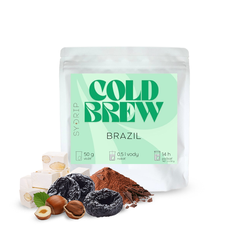 Specialty coffee Sydrip COLD BREW BAGS - Brazil Daterra - 2 pcs / pack.