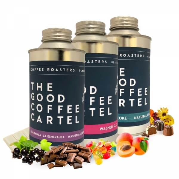 Specialty coffee The Good Coffee Cartel 3PACK - The Good Coffee Cartel