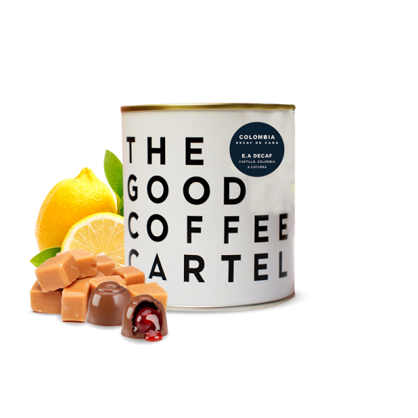 Specialty coffee The Good Coffee Cartel Colombia DE CAŇA - decaffeinated
