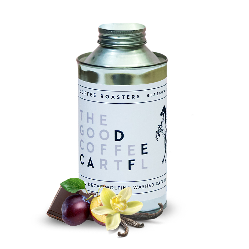 Specialty coffee The Good Coffee Cartel Peru WOLFINA - decaffeinated
