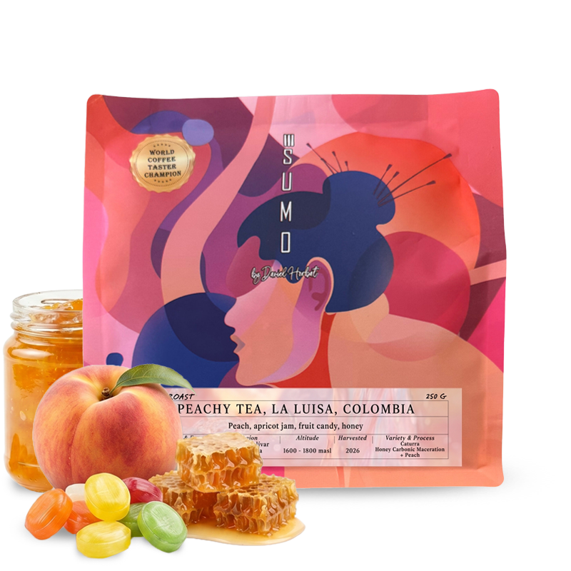 Specialty coffee SUMO Coffee Roasters Colombia LA LUISA PEACHY TEA - 1000 g
