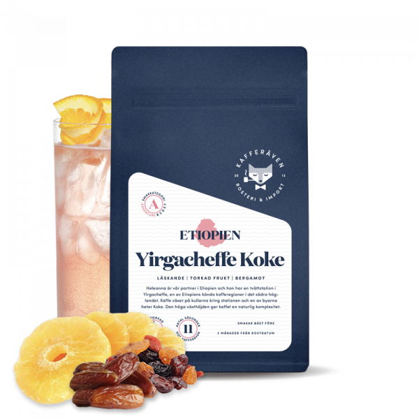 Specialty coffee  Kafferäven Per Nordby Ethiopia YIRGACHEFFE KOKE