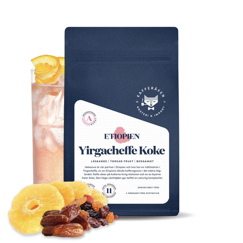 Specialty coffee  Kafferäven Per Nordby Ethiopia YIRGACHEFFE KOKE