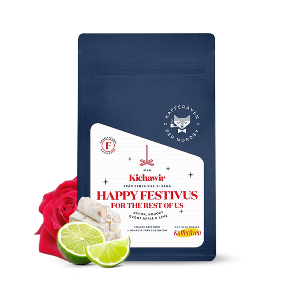 Specialty coffee  Kafferäven Per Nordby Kenya HAPPY FESTIVUS