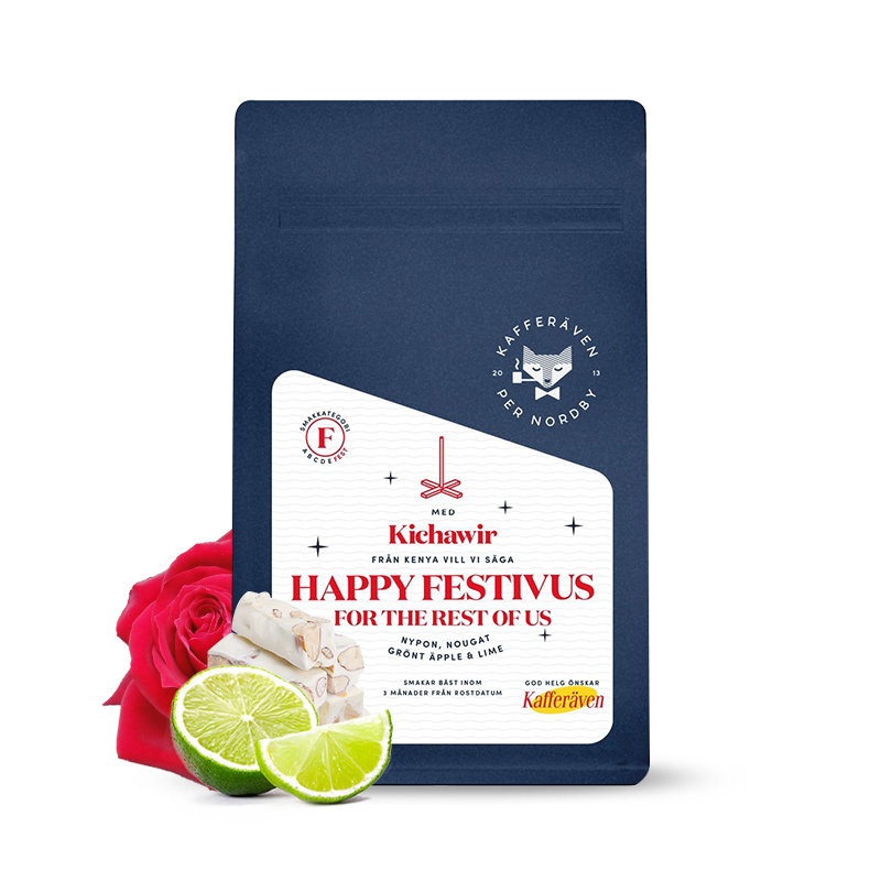 Specialty coffee  Kafferäven Per Nordby Kenya HAPPY FESTIVUS