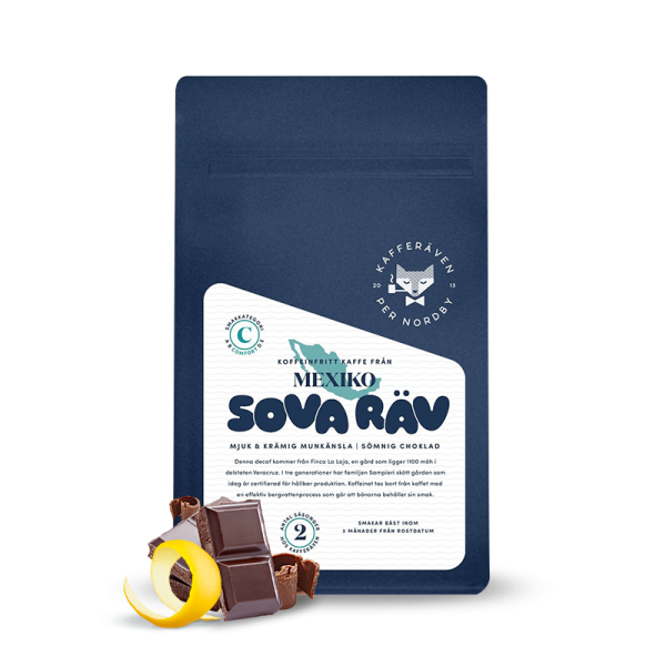 Specialty coffee  Kafferäven Per Nordby Mexico OWL RÄV - decaffeinated