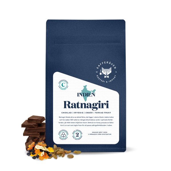 Specialty coffee  Kafferäven Per Nordby India RATNAGIRI