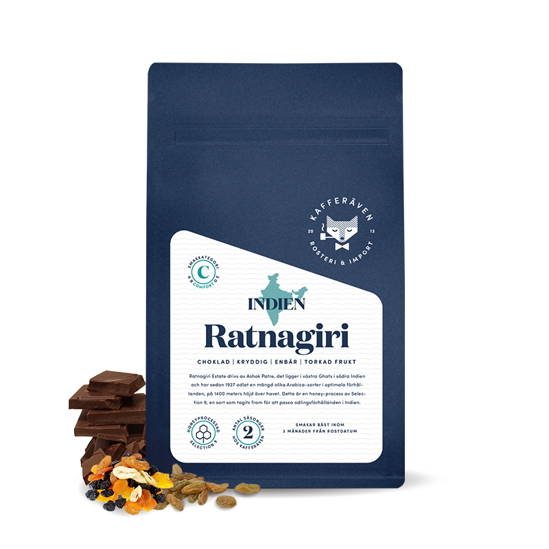 Specialty coffee  Kafferäven Per Nordby India RATNAGIRI