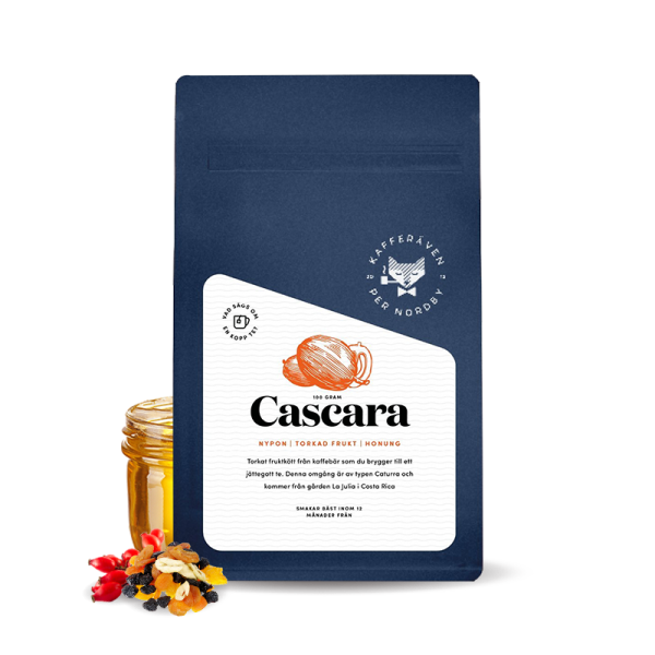 Specialty coffee  Kafferäven Per Nordby Costa Rica LA JULIA - cascara