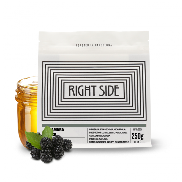 Specialty coffee Right Side Coffee Nicaragua LUIS ALBERTO BALLADAREZ (pacamara shake) - filter