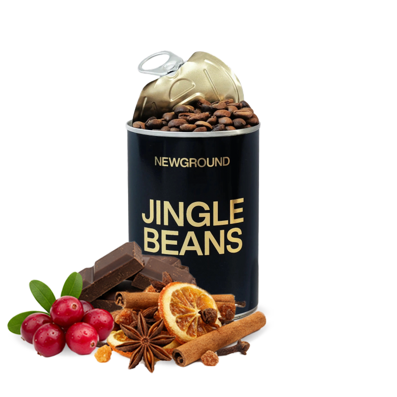 Specialty coffee New Ground Coffee JINGLE BEANS blend - Christmas limoncello - 150g