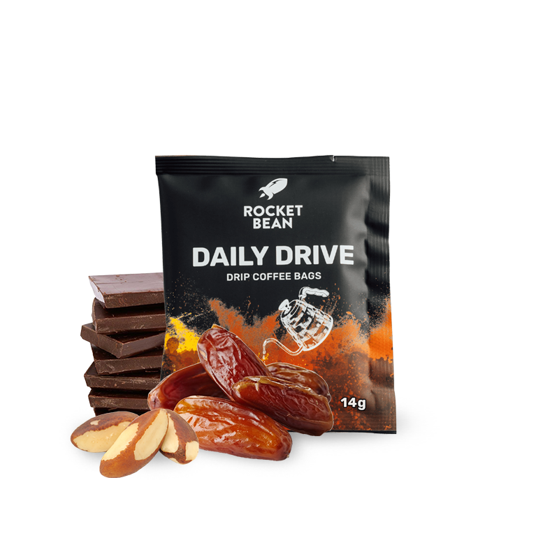 Specialty coffee Rocket Bean Roastery Brazil DAILY DRIVE - drip bag 1 pc